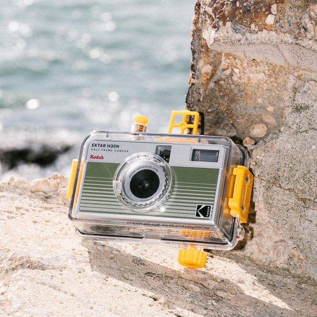 Kodak Ektar H35N under waterproof case 