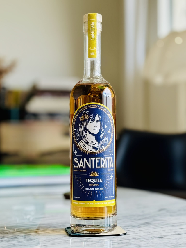 Santerita Reposado Chardonnay – Tequila 100 % Agave Bleu – 700 ml – 44 % vol
