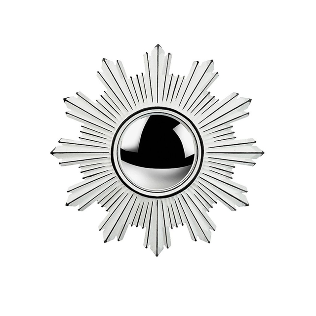 Miroir soleil blanc D27.7