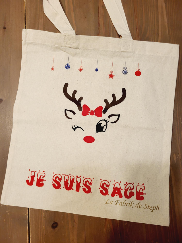 Tote bag de Noël 