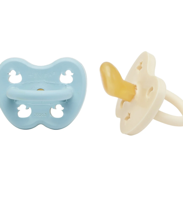 HEVEA - NATURAL RUBBER PACIFIER ORTHODONTIC 0-3 months