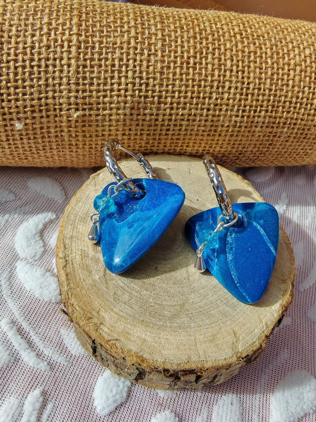Duo Triangle bleu