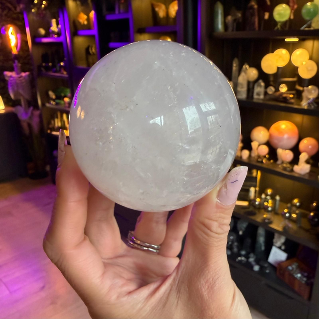 Clear Quartz Sphere R35JC