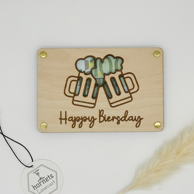 Geldgeschenke Happy - Happy Biersday
