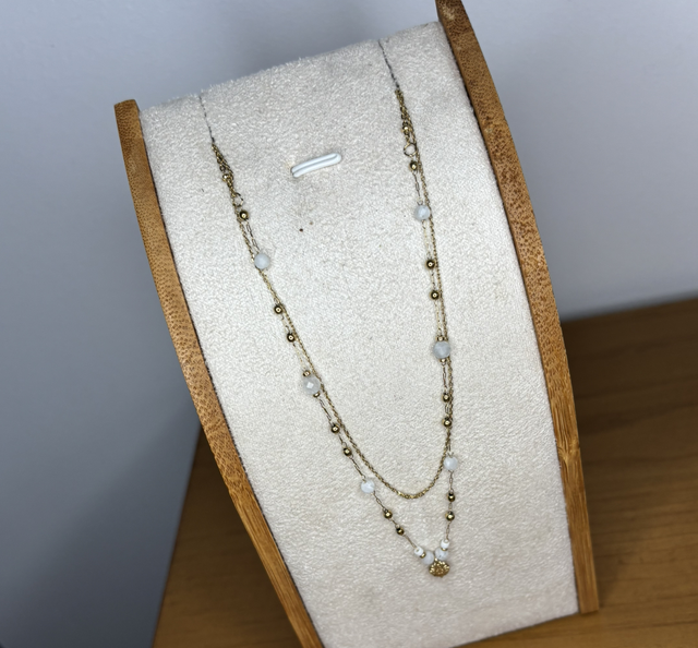 Collier 2 rangs 