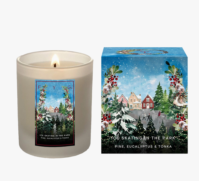 FYG - Christmas Range - Ice Skating the Park Candle - 180g