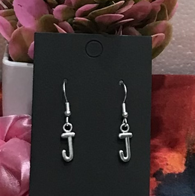 Silver Dangling Earrings- SDE-J