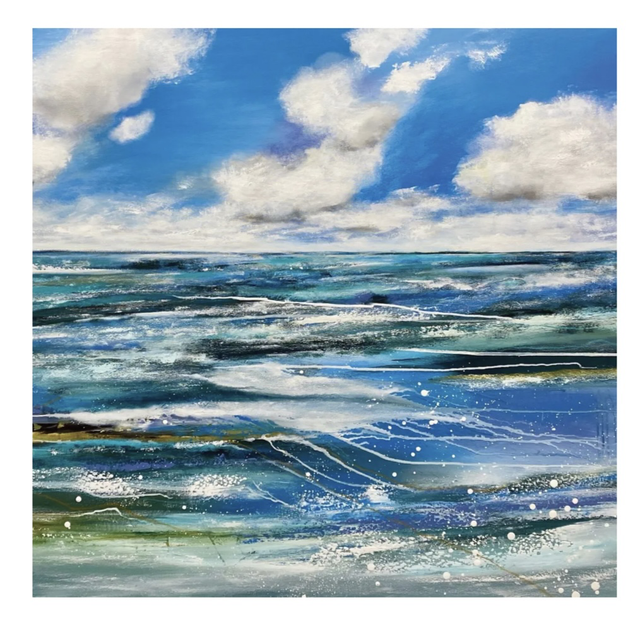 Cartolina doppia Colori del Mare