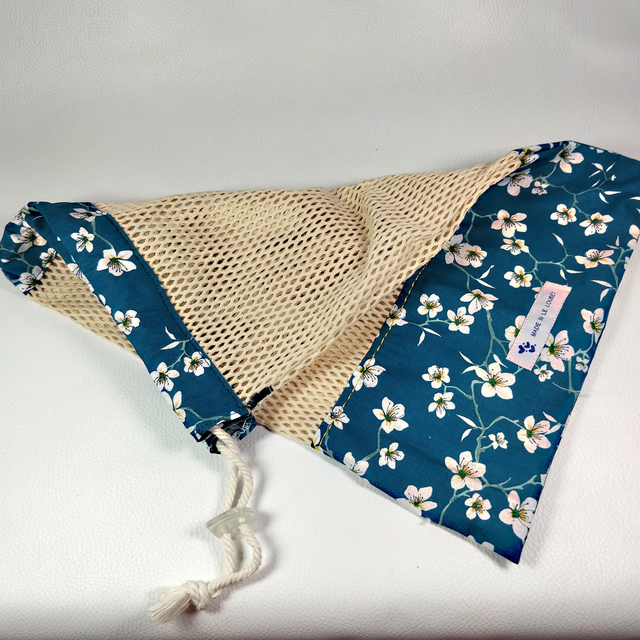 Filet sac à vrac Hanaé bleu