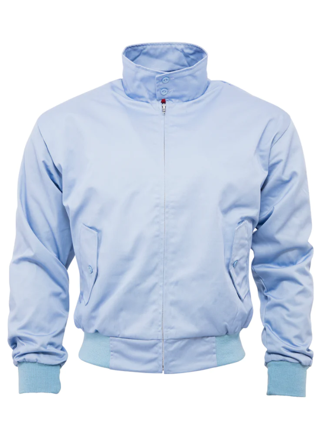 Relco London Harrington Jacket - Sky Blue 
