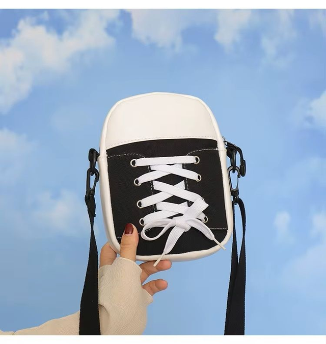 Sac à main en toile pour femmes, mode créative, chaussures de personnalité