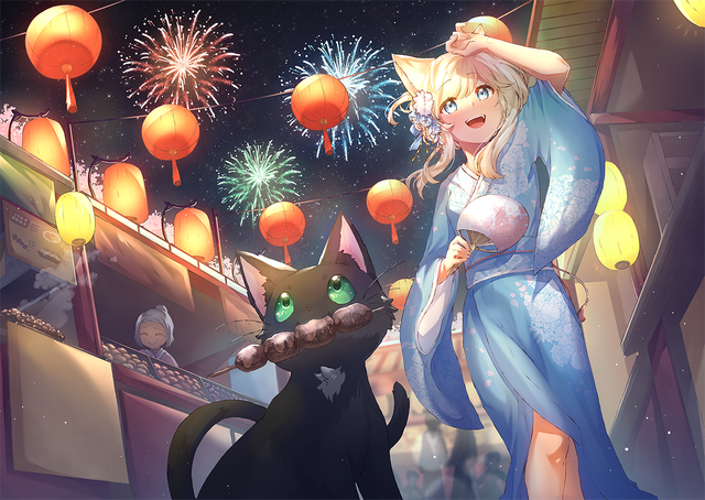 Illustration Homu Matsuri [A4]