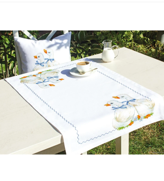 Tischdecke Gänse