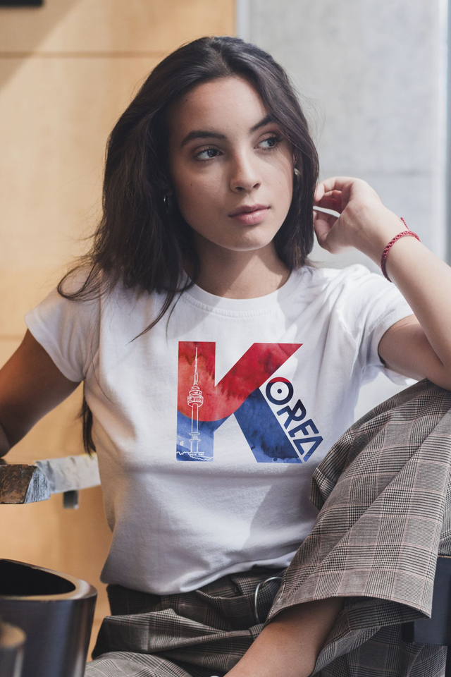 T-shirt K - FEMME BLANC