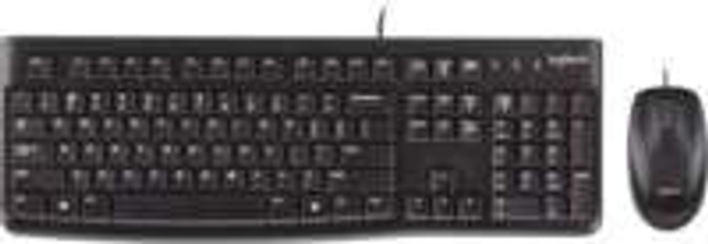 Logitech Desktop MK120 Desktopset USB AZERTY Frans Zwart