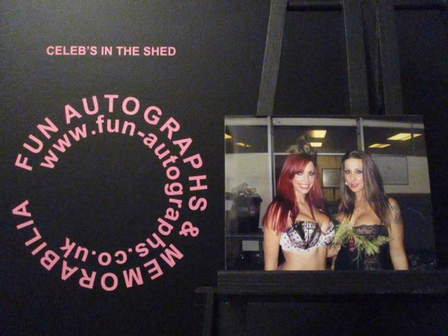 Tina Love Authentic Autographed 6x4.5 Photograph (K)