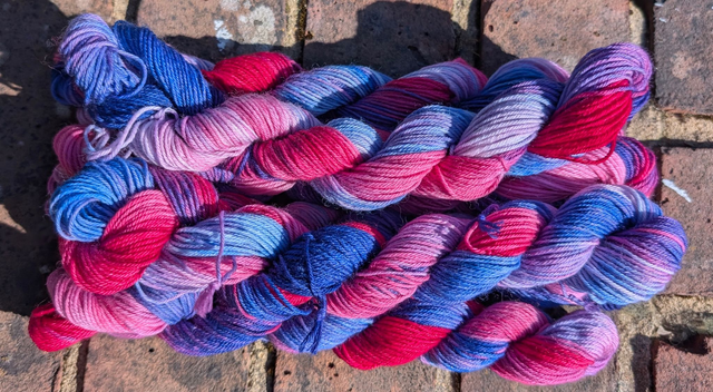 Limited Edition Merino/Nylon Mini Skein Melissa