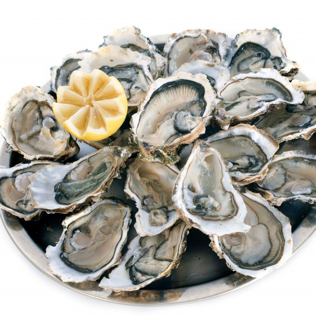 Plateau de douze huîtres