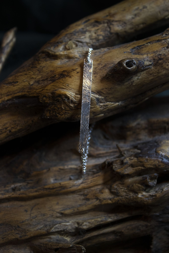 Wood texture bracelet