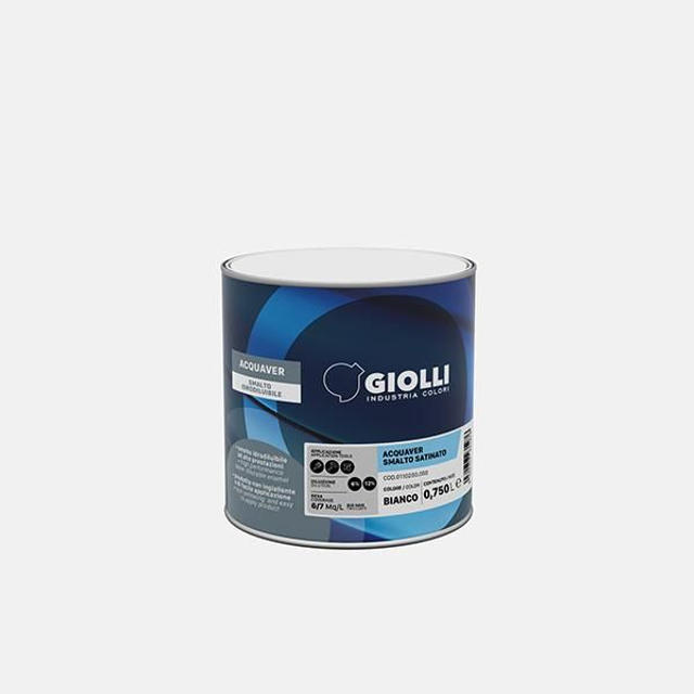 Acquaver smalto satinato all'acqua