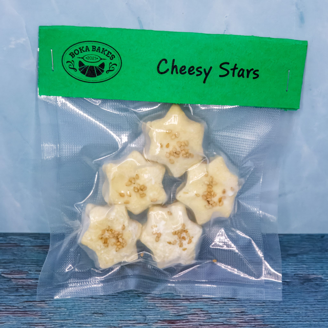 Cheesy Stars – Oven Ready