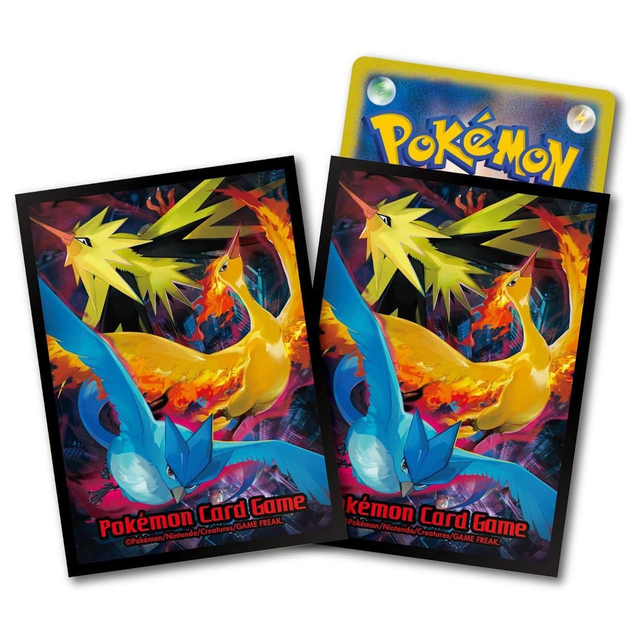 [SC] Pokémon Card Game TCG - Sleeves Artikodin, Sulfura et Electhor