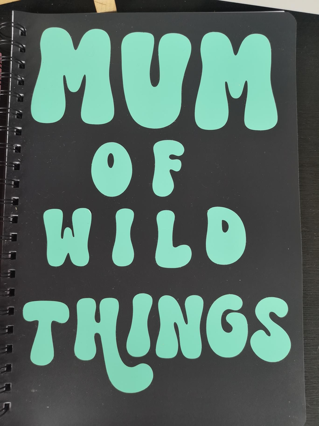 A4 MUM lined notebooks 