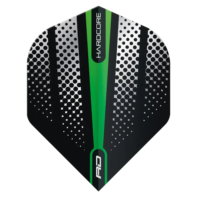 RED DRAGON HARDCORE RADICAL GREEN FLASH DART FLIGHTS