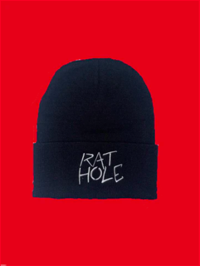 Rat Hole embroidered Beanie