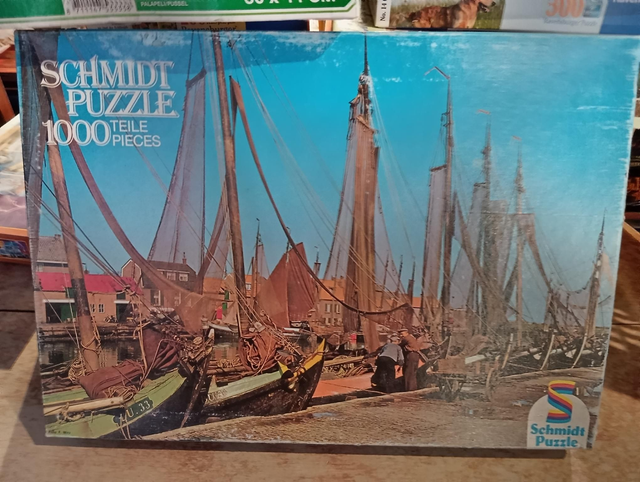 Puzzle Schmidt 1000 pièces bateaux 