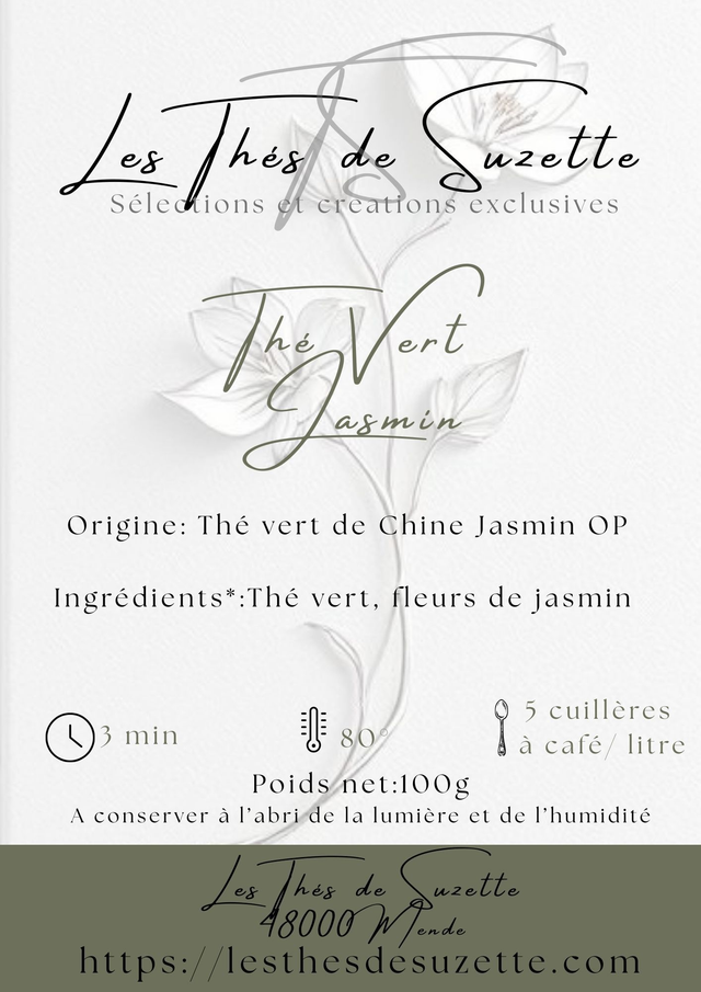 Thé Vert Jasmin
