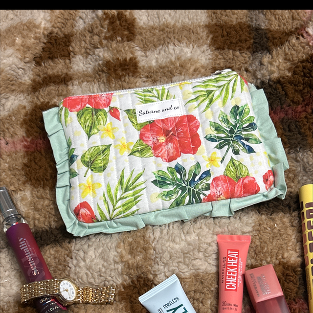 Pochette Plate à Froufrou Minty