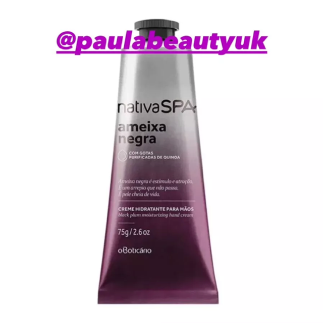 Nativa Spa Creme para mãos Nativa Spa Ameixa Negra 75g