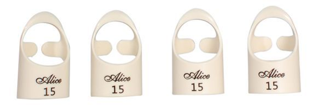 Alice AP-4M2 15 mm fingerplektre (4 stk)