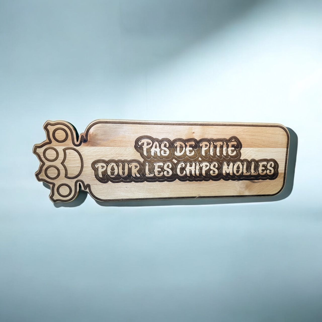 Planche Apéro &quot;Poing Américain&quot; - model 4