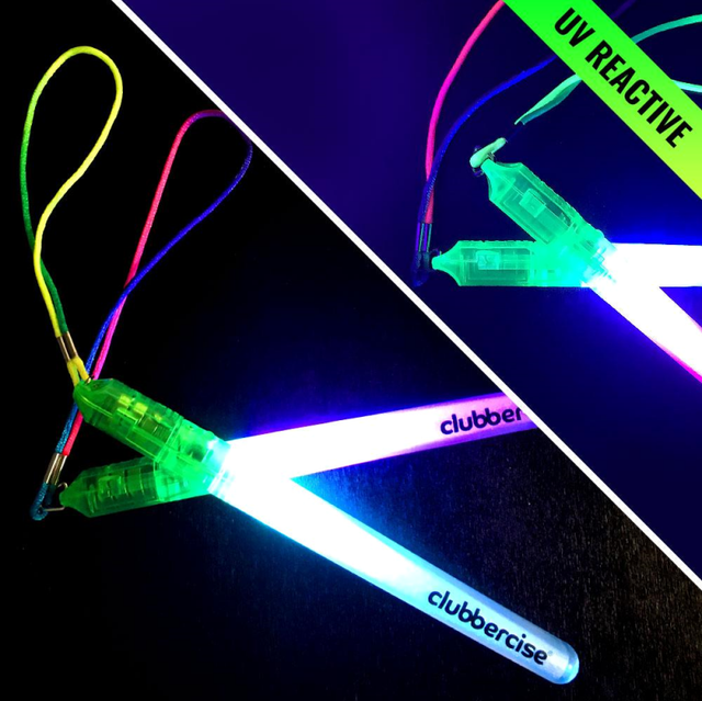 Pair of Clubbercise Glowsticks