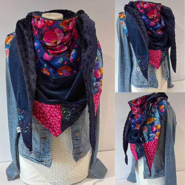 Maxi Chèche Double Patchwork 366