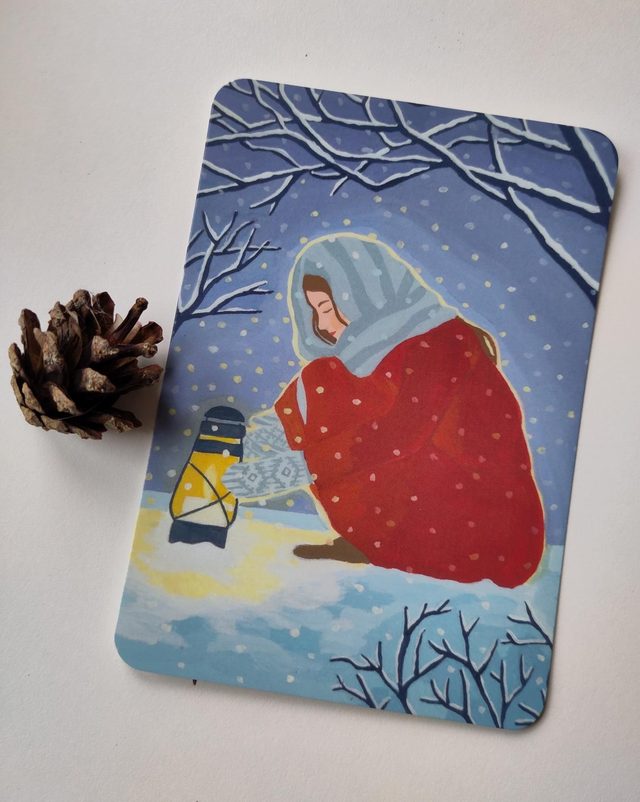 Postkaart "Lantaarn"