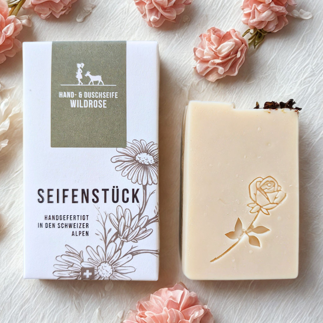 Hand- und Duschseife Wildrose