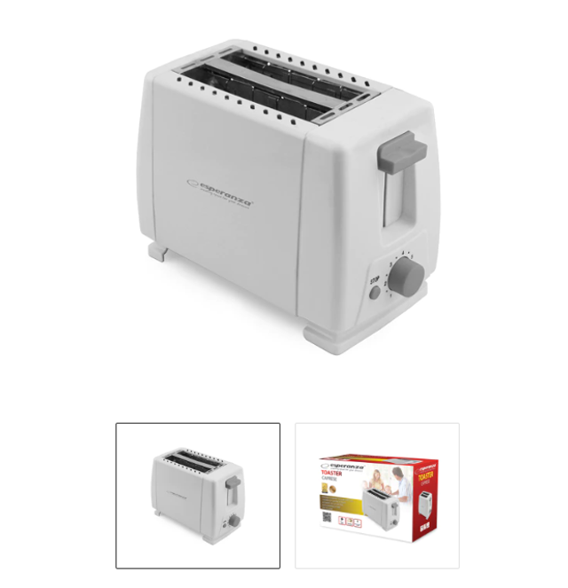 Grille-pain Caprese – Élégance et performance au quotidien