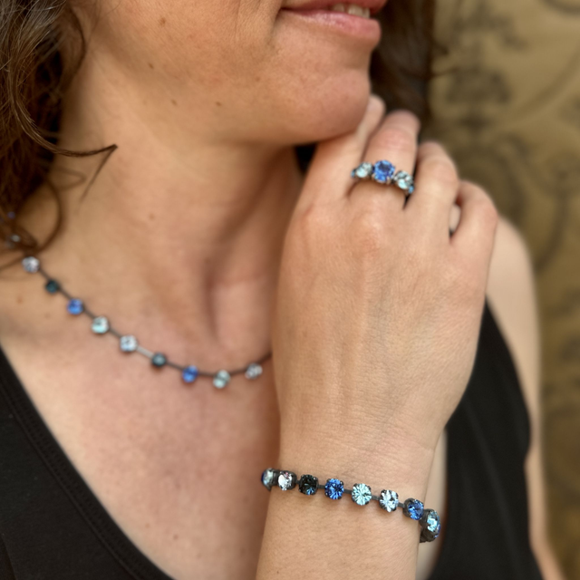 Armband DEVA KLASSIK SMALL Blaumix