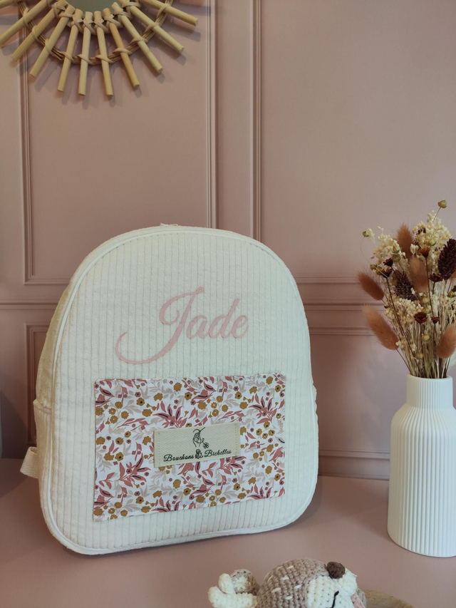 Sac à dos enfant personnalisé – Tout doux et fait main