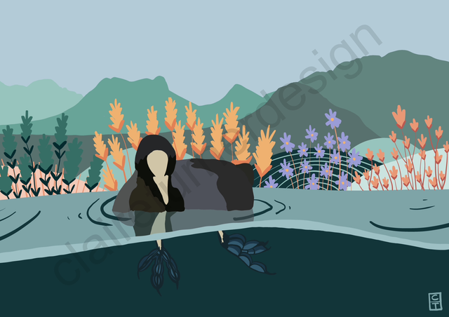 “Cooting around” Tirage Fine Art