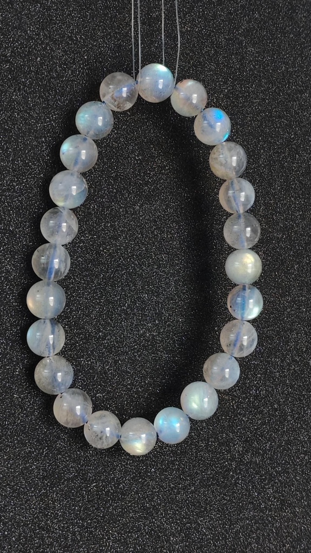 Bracelet labradorite 8 mm qualité 8A