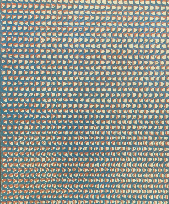 Sprinkles oranje blauw