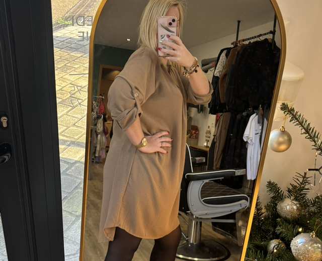 Robe beige