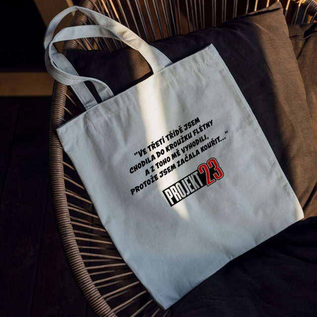 "Ve třetí třídě..." látková taška