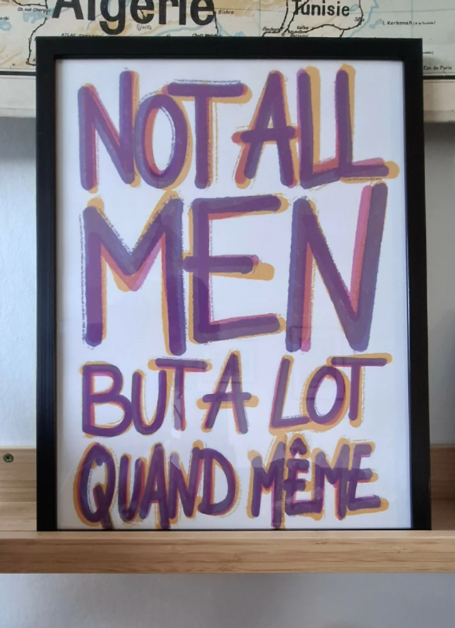 Affiche Not all Men