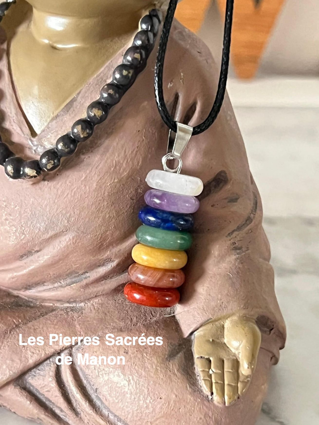 Pendentif  7 chakras