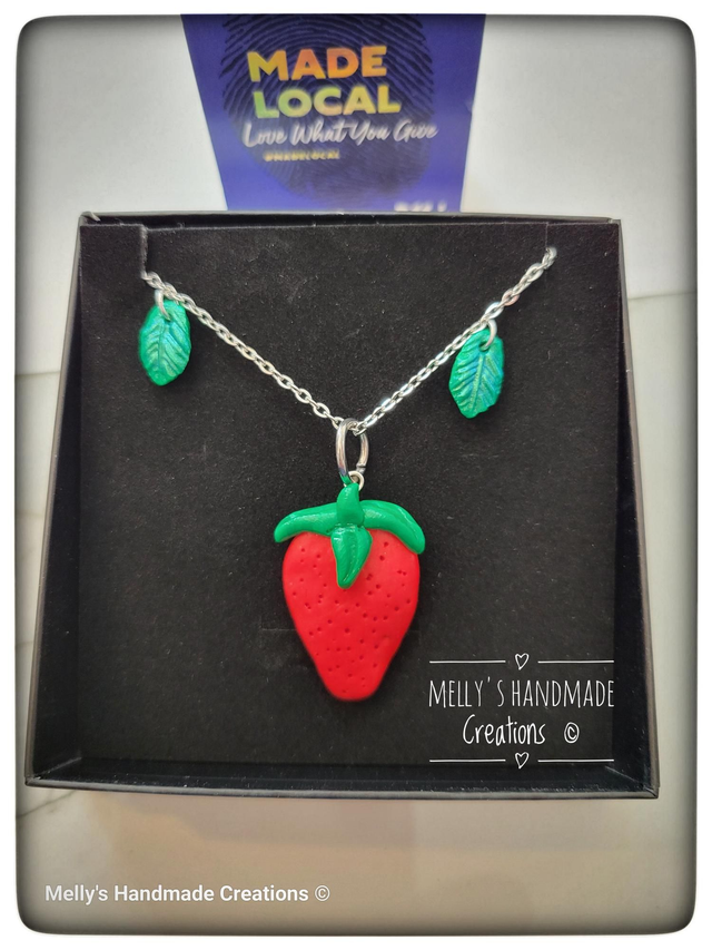 Strawberry Pendant 